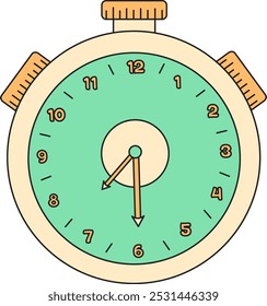 Cronômetro símbolo de velocidade e precisão. Cada segundo conta, e o timing perfeito pode fazer uma grande diferença. Use o seu tempo o melhor possível, porque o tempo nunca volta.