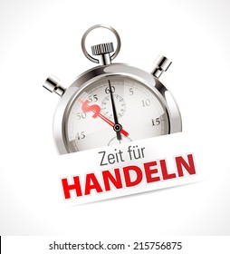 Stopwatch - Time for business - German