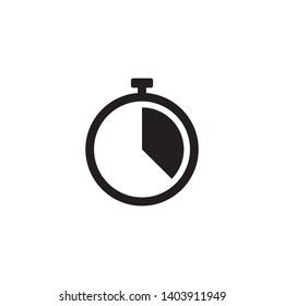 stopwatch time deadline icon vector illustration