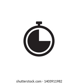 stopwatch time deadline icon vector illustration