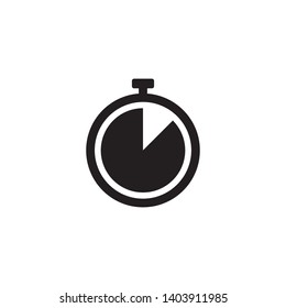 stopwatch time deadline icon vector illustration