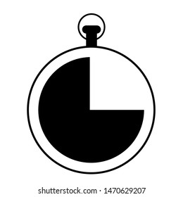 stopwatch timer, Stopwatch clock icon vector design in trendy flat style isolated on white background. Clock icon page symbol for your web site design Clock icon logo, app, UI - vector
