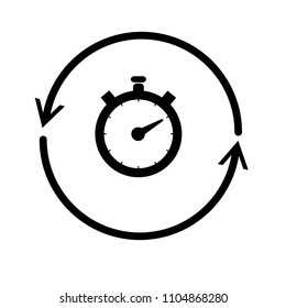 Stopwatch / timer icon designed for apps or websites