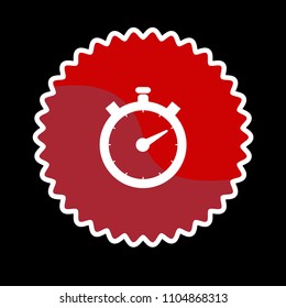 Stopwatch / timer icon designed for apps or websites