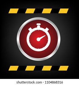 Stopwatch / timer icon designed for apps or websites