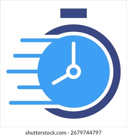Stopwatch Timer Icon Element For Design
