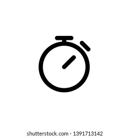 stopwatch, timer icon vector illustration