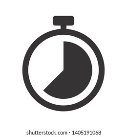 Ilustración vectorial del icono del temporizador de Stopwatch