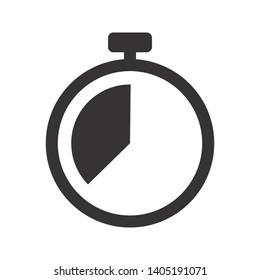 Stopwatch Timer Icon Vector Illustration