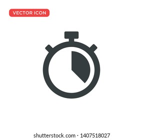 Stopwatch Timer Icon Vector Illustration Design