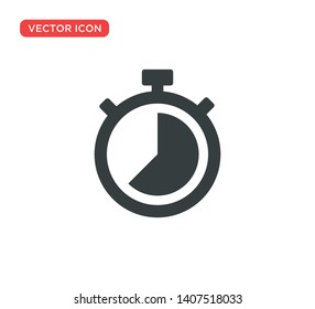 Stopwatch Timer Icon Vector Illustration Design