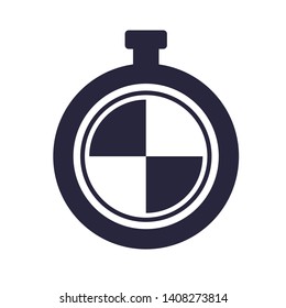 Stopwatch Timer Icon Vector Illustration