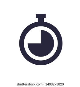 Stopwatch Timer Icon Vector Illustration