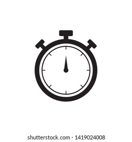 Stopwatch Timer Icon Vector Illustration - Vector