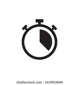Stopwatch Timer Icon Vector Illustration - Vector