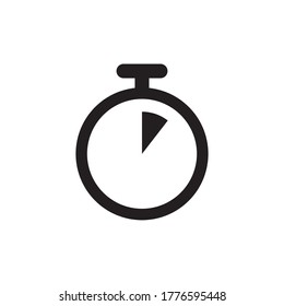 Stopwatch Timer Icon Vector Illustration
