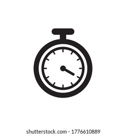 Stopwatch Timer Icon Vector Illustration