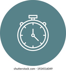 Stopwatch, timer, speed icon vector image. Can also be used for customer support. Suitable for use on web apps, mobile apps and print media.