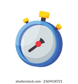 Stopwatch vector colorful stickers Icon Design illustration. EPS 10 File