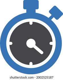 Stoppuhr, Vektorsymbol