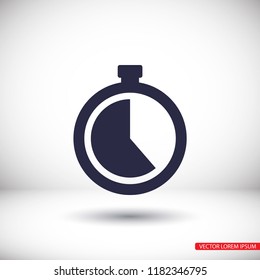 stopwatch vector icon 10 EPS