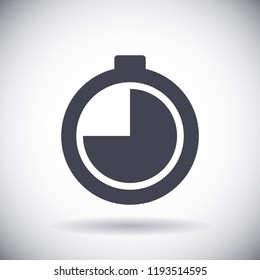 stopwatch vector icon 10 EPS