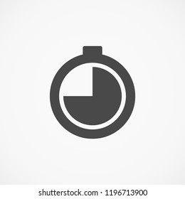 stopwatch vector icon 10 EPS