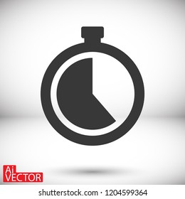 stopwatch vector icon 10 EPS