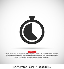stopwatch vector icon 10 EPS