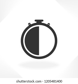 Stopwatch Vector icon 10 EPS