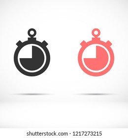 stopwatch vector icon 10 EPS