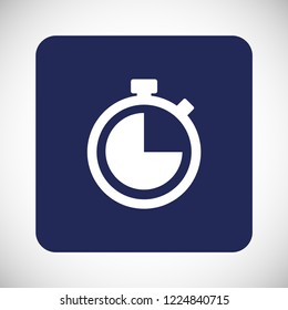 stopwatch vector icon 10 eps