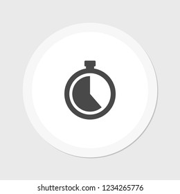 stopwatch vector icon 10 EPS