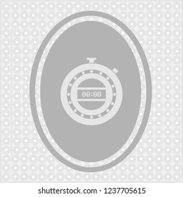 stopwatch vector icon 10 EPS