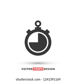 stopwatch vector icon 10 EPS