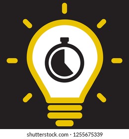 stopwatch vector icon 10 EPS