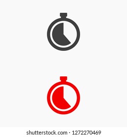 stopwatch vector icon 10 EPS
