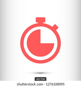 stopwatch vector icon 10 eps