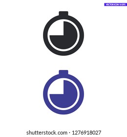stopwatch vector icon 10 EPS