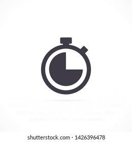 stopwatch vector icon 10 eps , Lorem ipsum Flat design