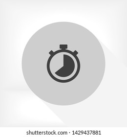 stopwatch vector icon 10 eps , Lorem ipsum Flat design