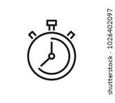 stopwatch vector icon