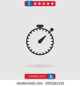 stopwatch vector icon