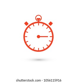 stopwatch vector  icon