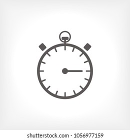 stopwatch vector  icon