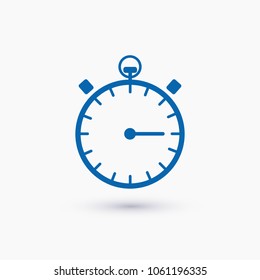 stopwatch vector  icon