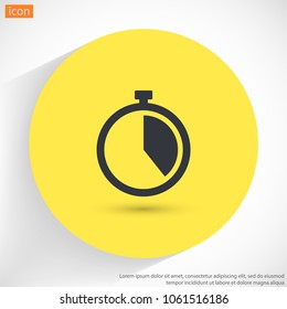 Stopwatch vector icon
