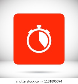 Stopwatch vector icon