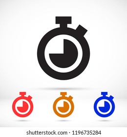 Stopwatch Vector icon