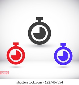 Stopwatch Vector icon